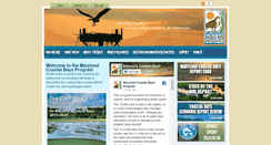 Desktop Screenshot of mdcoastalbays.org